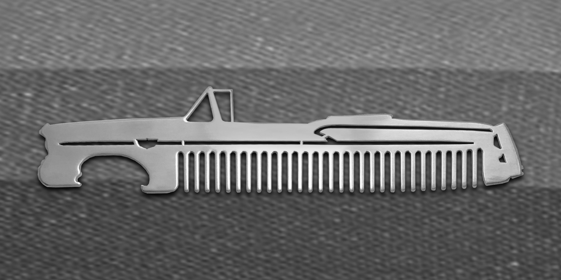 THE GRAIL 58 COMB / BOTTLE OPENER — BLVD CHROMB